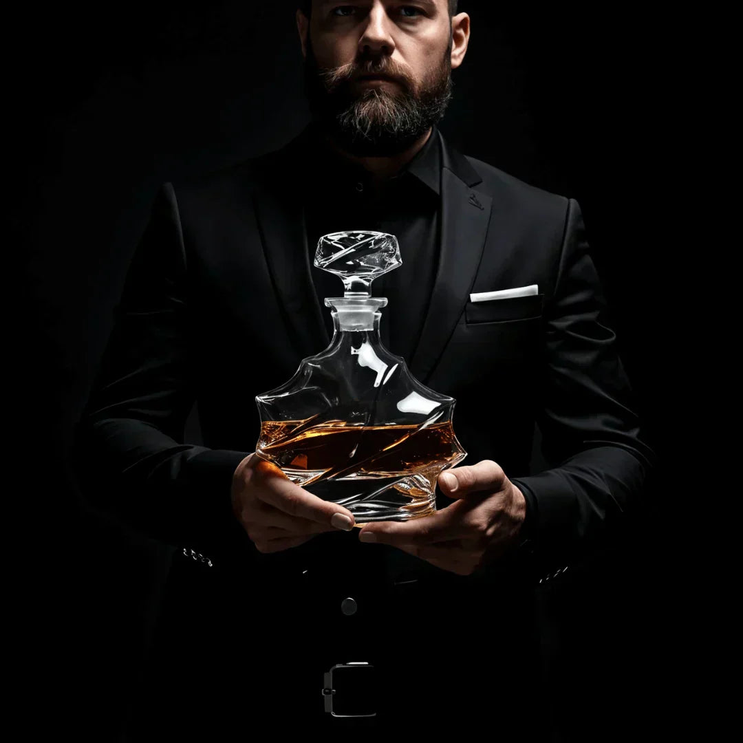 Storm Japanese Crystal Decanter